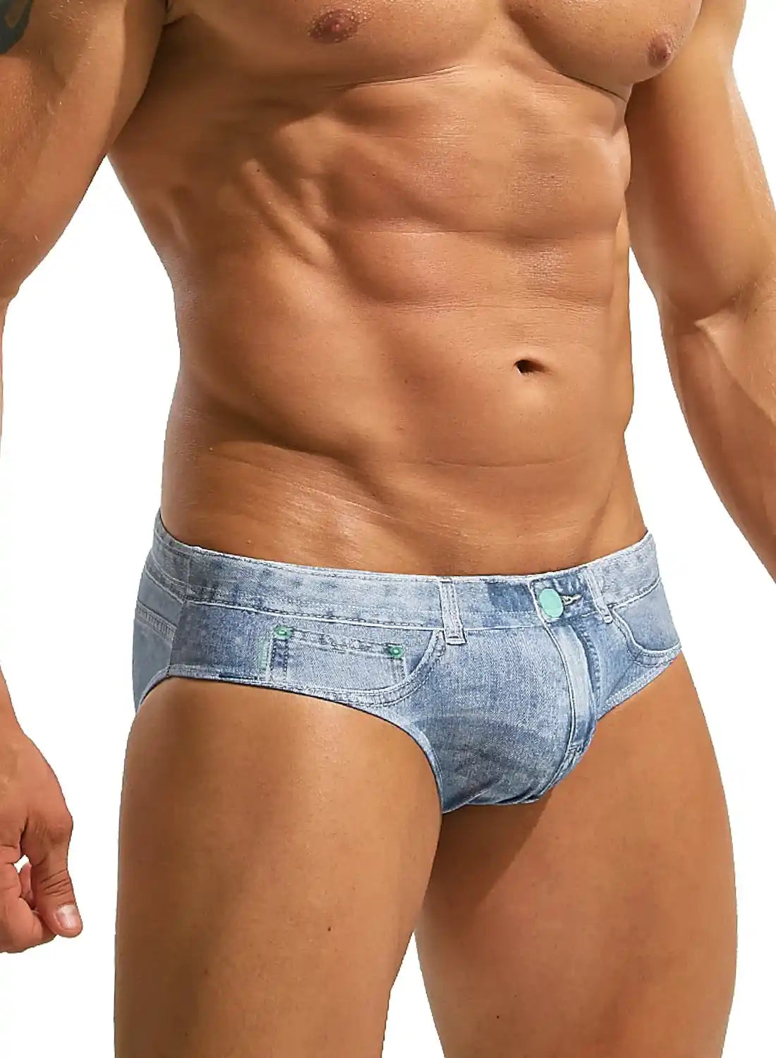 パンツ BIO wear / JEANS WITH UNDERWEAR / M BIO JEANS WITH