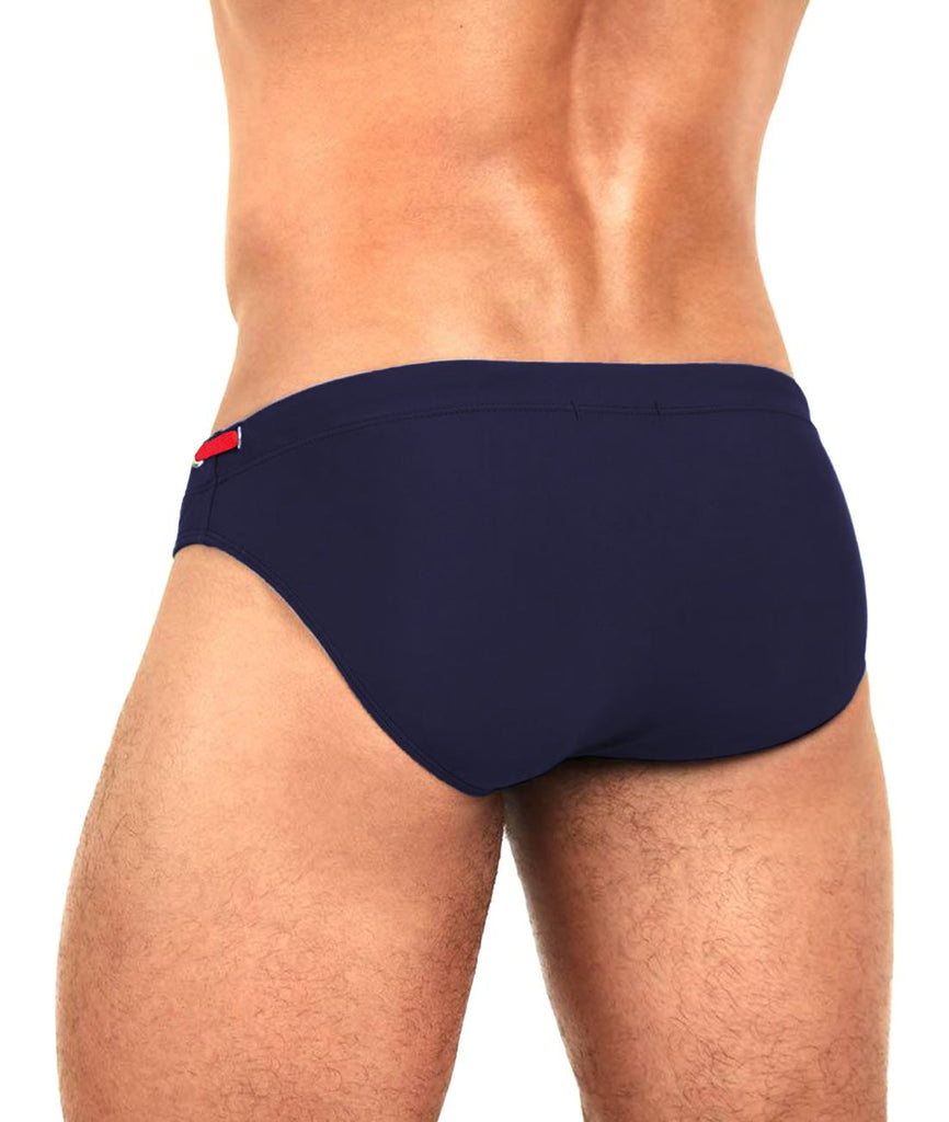 CLASSIC SWIM BRIEF - NAVY - mizokwear