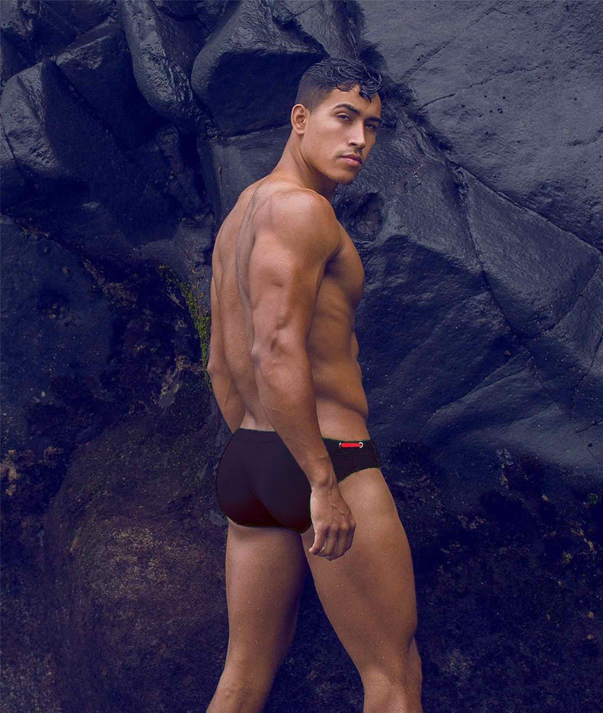 CLASSIC SWIM BRIEF - NAVY - mizokwear