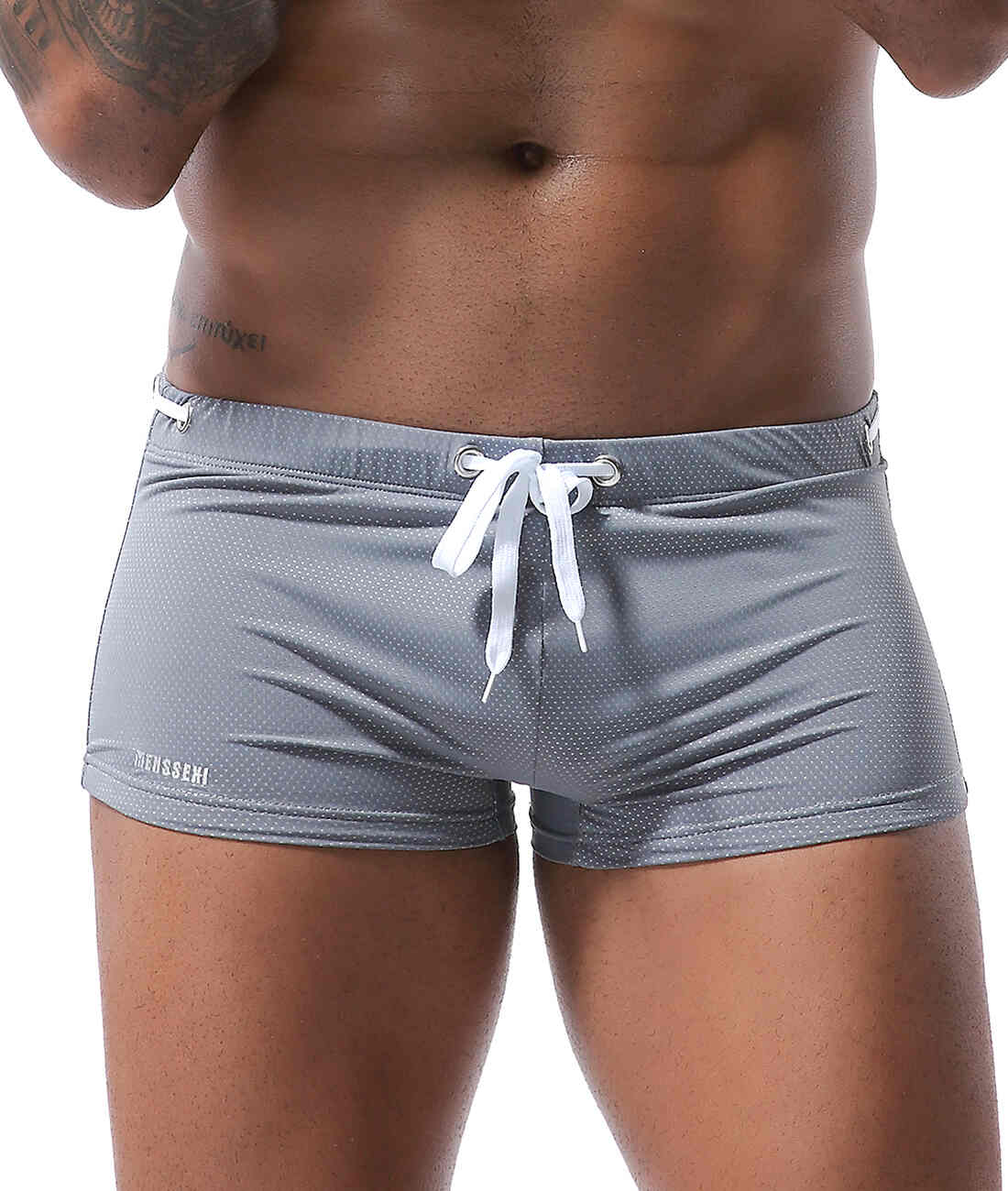 CYCLOPS TRUNK BOXER SHORTS - GREY - mizokwear