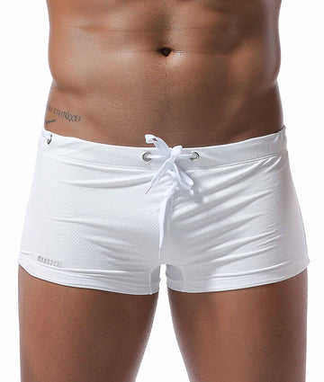 CYCLOPS TRUNK BOXER SHORTS - WHITE - mizokwear
