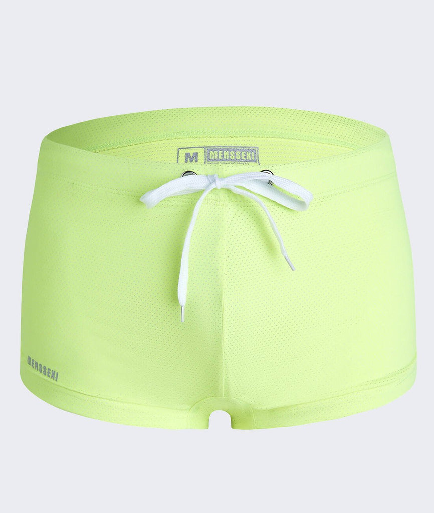 CYCLOPS TRUNK BOXER SHORTS - YELLOW - mizokwear