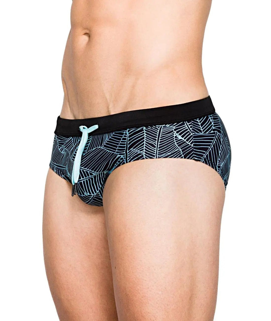 LEAVES SWIM BRIEF - mizokwear