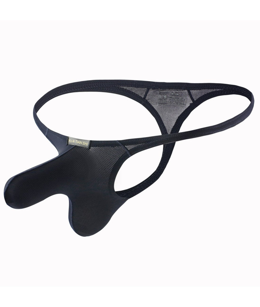 LONG POUCH G-String THONG - ROYAL BLUE - mizokwear
