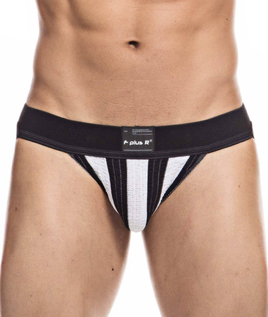 STRIPE JOCKSTRAP - BLACK - mizokwear