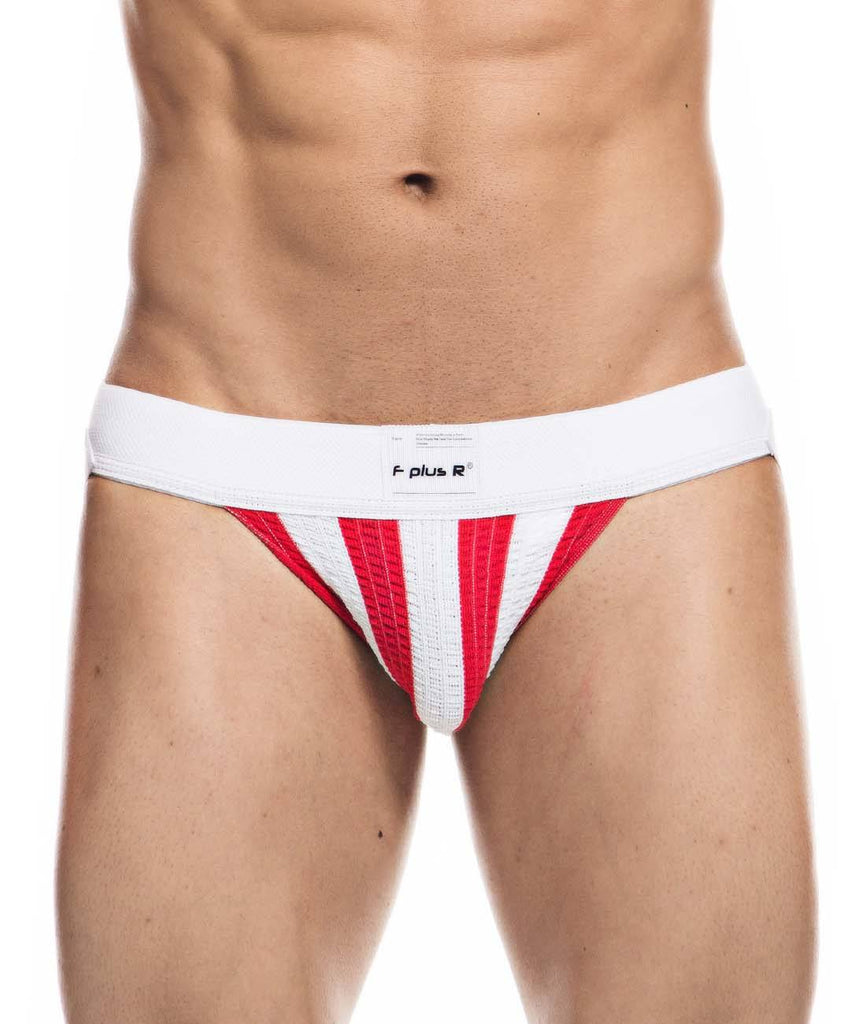 STRIPE JOCKSTRAP - WHITE - mizokwear