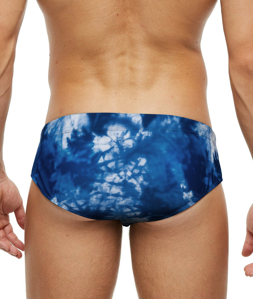 SWIM BRIEF S-Y20-Tie Dye Blue - mizokwear