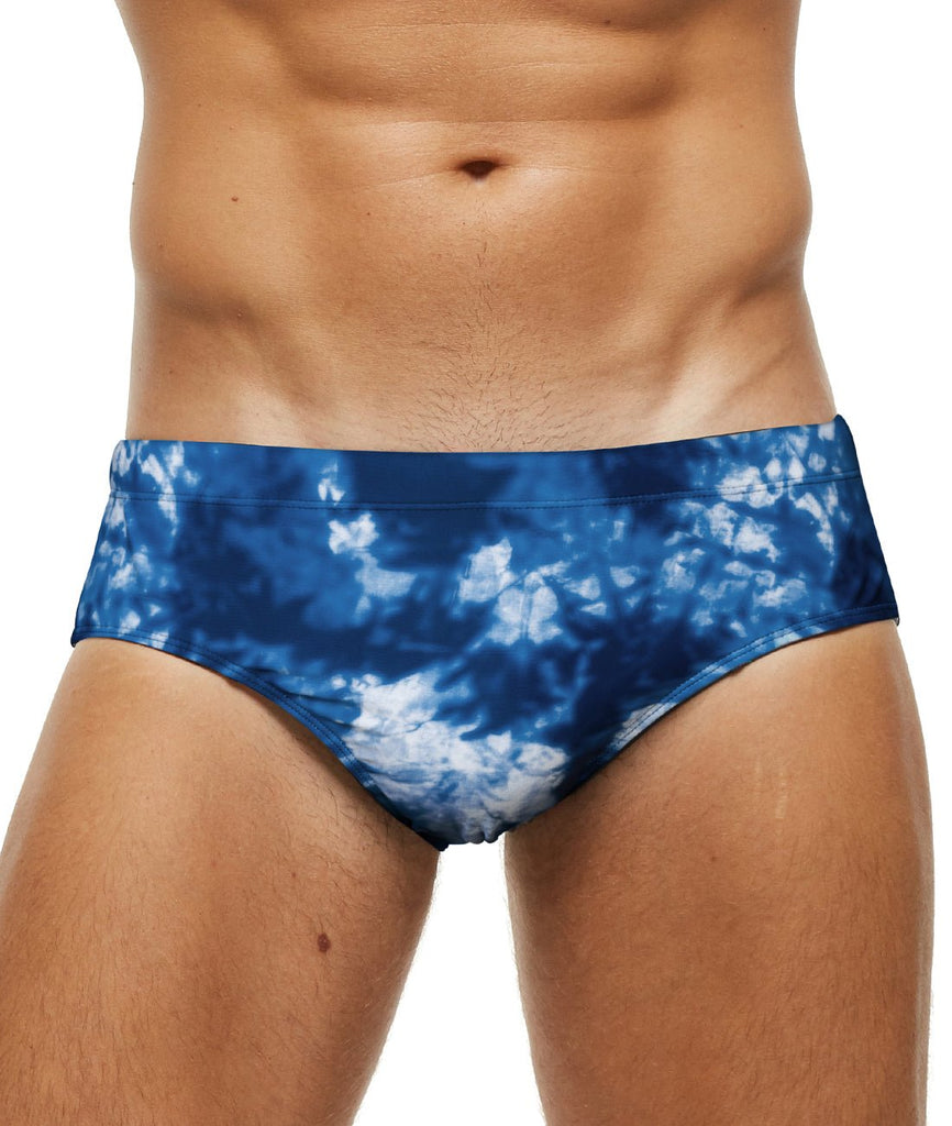 SWIM BRIEF S-Y20-Tie Dye Blue - mizokwear