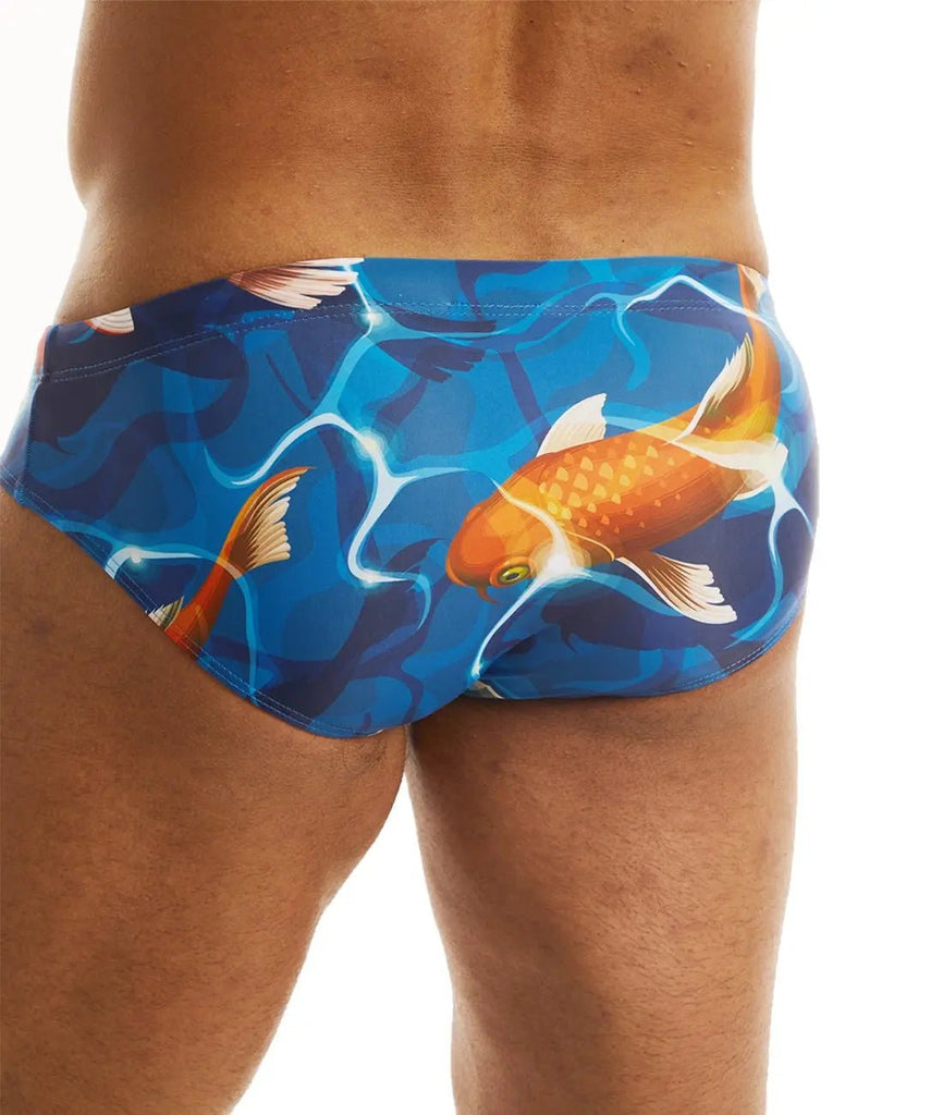 SWIMWEAR-KOI POND SUNGA - mizokwear