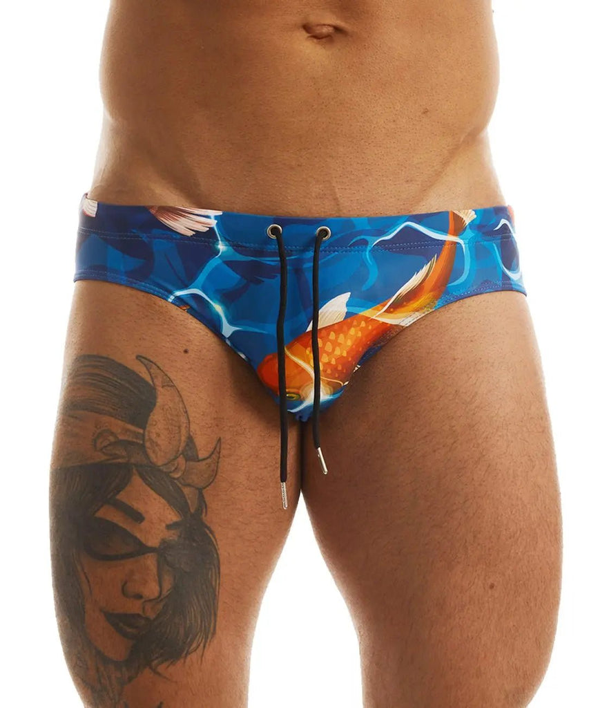 SWIMWEAR-KOI POND SUNGA - mizokwear