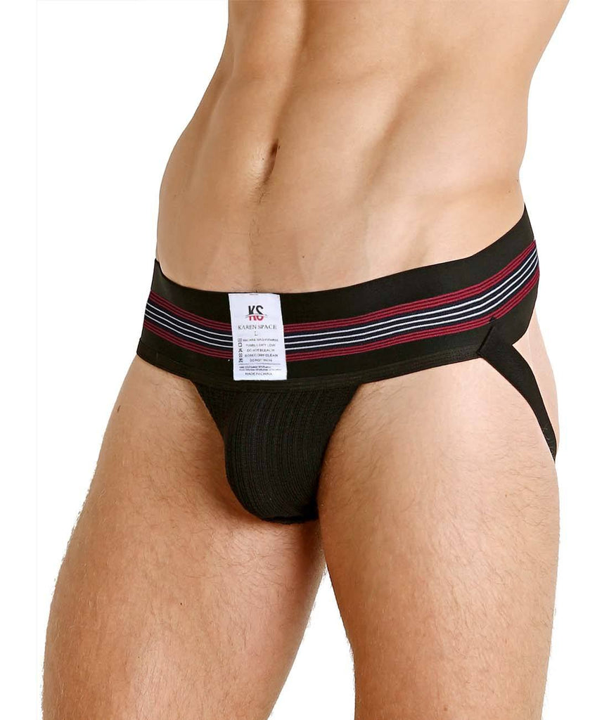 TIGHT END JOCKSTRAP - BLACK - mizokwear