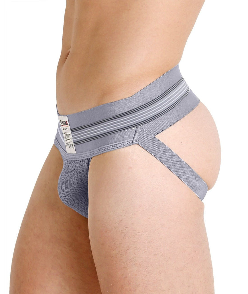 TIGHT END JOCKSTRAP - GREY - mizokwear