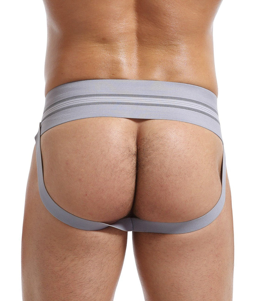 TIGHT END JOCKSTRAP - GREY - mizokwear