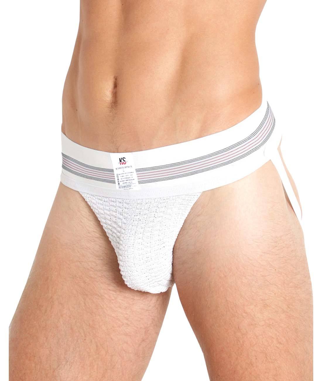 JOCK STRAP RAINBOW BLANC UN409 - ES COLLECTION JOCK STRAP RAINBOW BLANC UN409 - ES COLLECTION